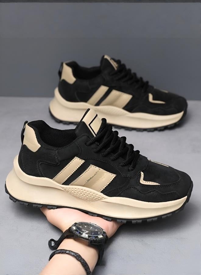 حذاء رياضي رجالي بتصميم عتيق ومريح لا يضغط على القدمين - Image 1