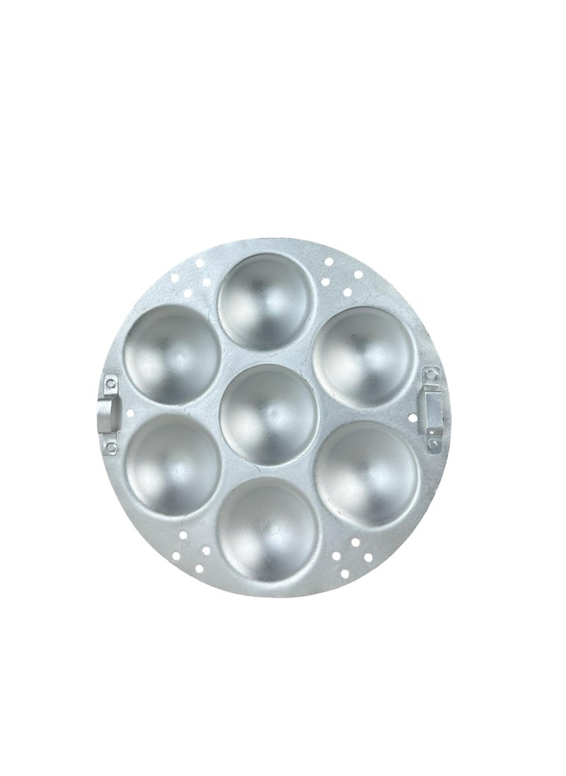 TAJ 12 Pit Idly Pot Steamer Aluminium Silver  - Image 2