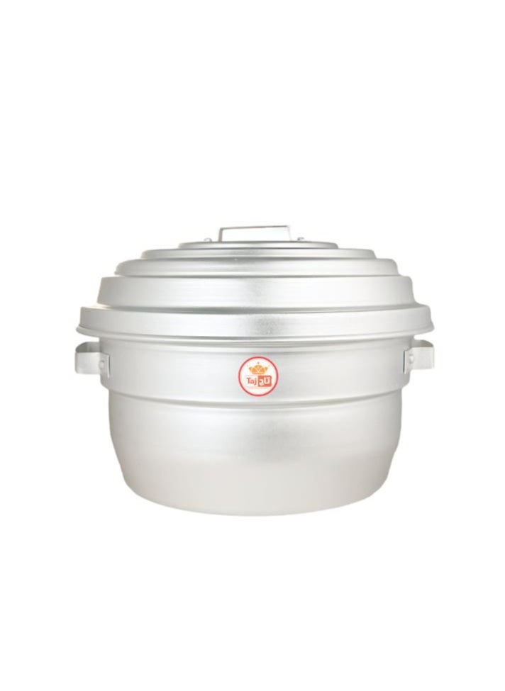 TAJ 12 Pit Idly Pot Steamer Aluminium Silver  - Image 1