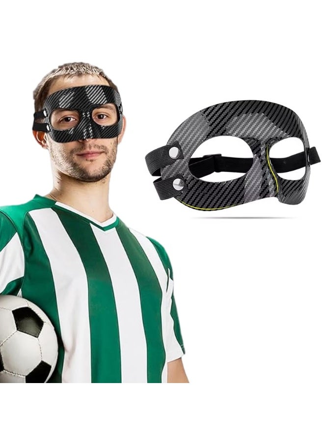 Arabest Nose Guard for Broken Nose, Adjustable PVC Face Protection Mask, Sports Shield for Football, Basketball, Softball, Wrestling, Adults Face Cover - Image 1