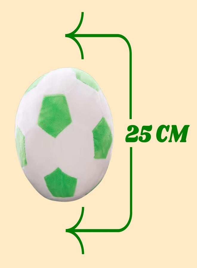 TechMax Solution White & Green Ball Plush Toy - Image 2