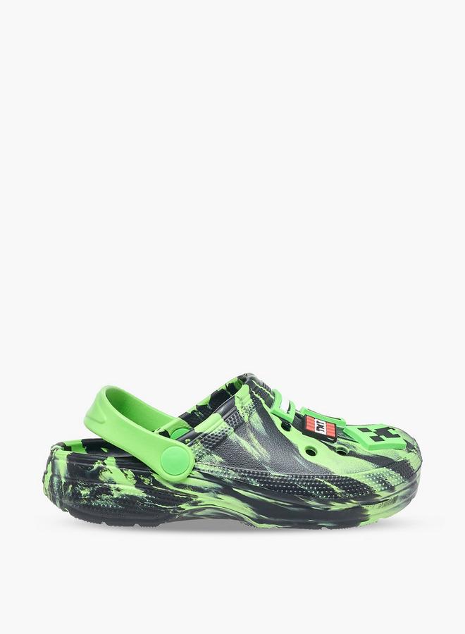 MINECRAFT Boys Backstrap School Clogs - Image 2