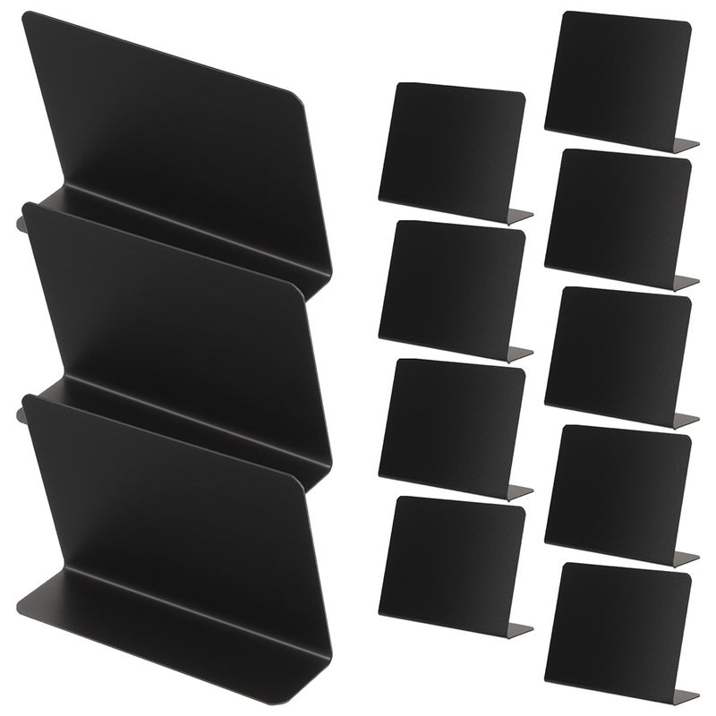 12Pcs Desktop Signs Drawing Price Boards Writing Message Chalkboards - Image 1