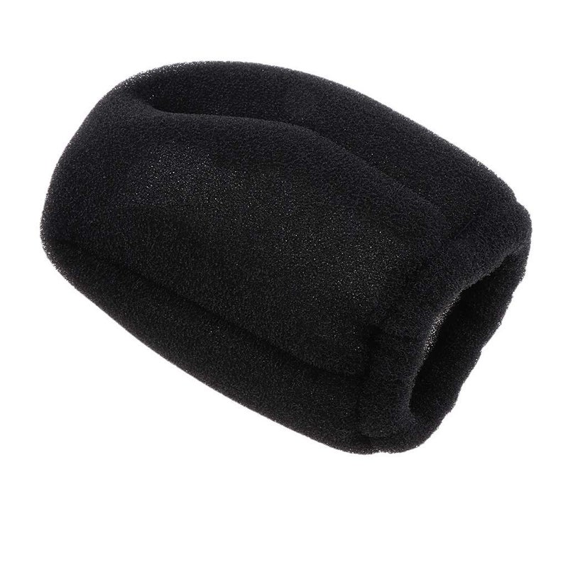 FRECI Hot Sock Diffuser Hairdressing Foldable Sponge Black Universal Hair Dryer Hot Sock Diffuser Travel Wind Blower Attachment Cover Fit All Blow Tool