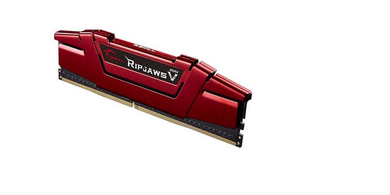 G.SKILL RipjawsV Series DDR4 RAM 8GB (1x8GB) 2666MT/s CL19-19-19-43 1.20V Intel AMD Desktop Computer Memory U-DIMM - Red (F4-2666C19S-8GVR) - Image 3