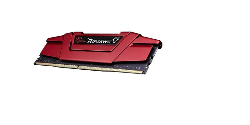 G.SKILL RipjawsV Series DDR4 RAM 8GB (1x8GB) 2666MT/s CL19-19-19-43 1.20V Intel AMD Desktop Computer Memory U-DIMM - Red (F4-2666C19S-8GVR) - Image 2