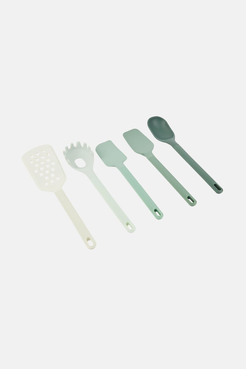 COOK WITH COLOR 5 Pieces Kitchen Utensil Set, Multicolor - Image 3