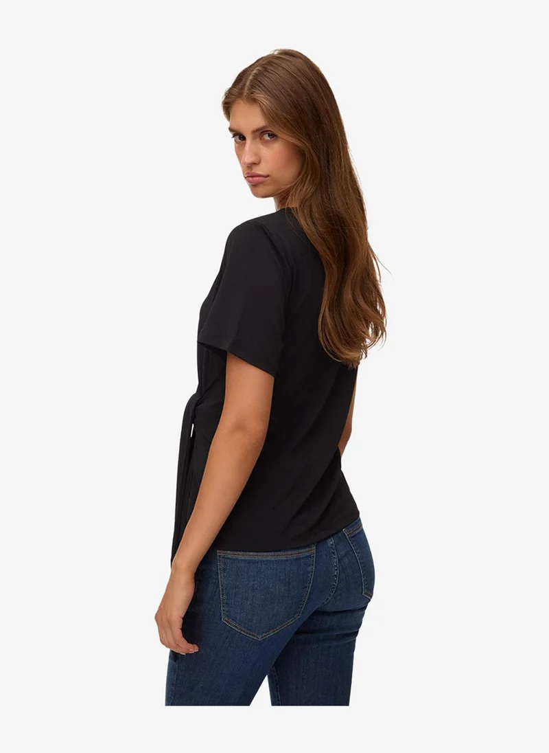 فيرو مودا Women's VMJILL Short Sleeve Top Jersey Noos
