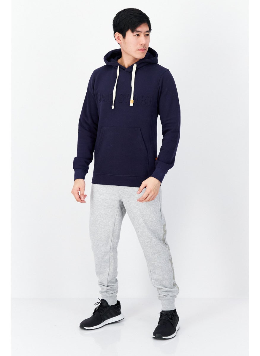 Men Sportswear Fit Embossed Print Outdoor Fleece Sweatshirts, Navy - pzsku/Z99D4B2574AC0C8D69AB9Z/45/_/1734271940/612ffabe-6579-415e-8486-c1a907d5c1a7