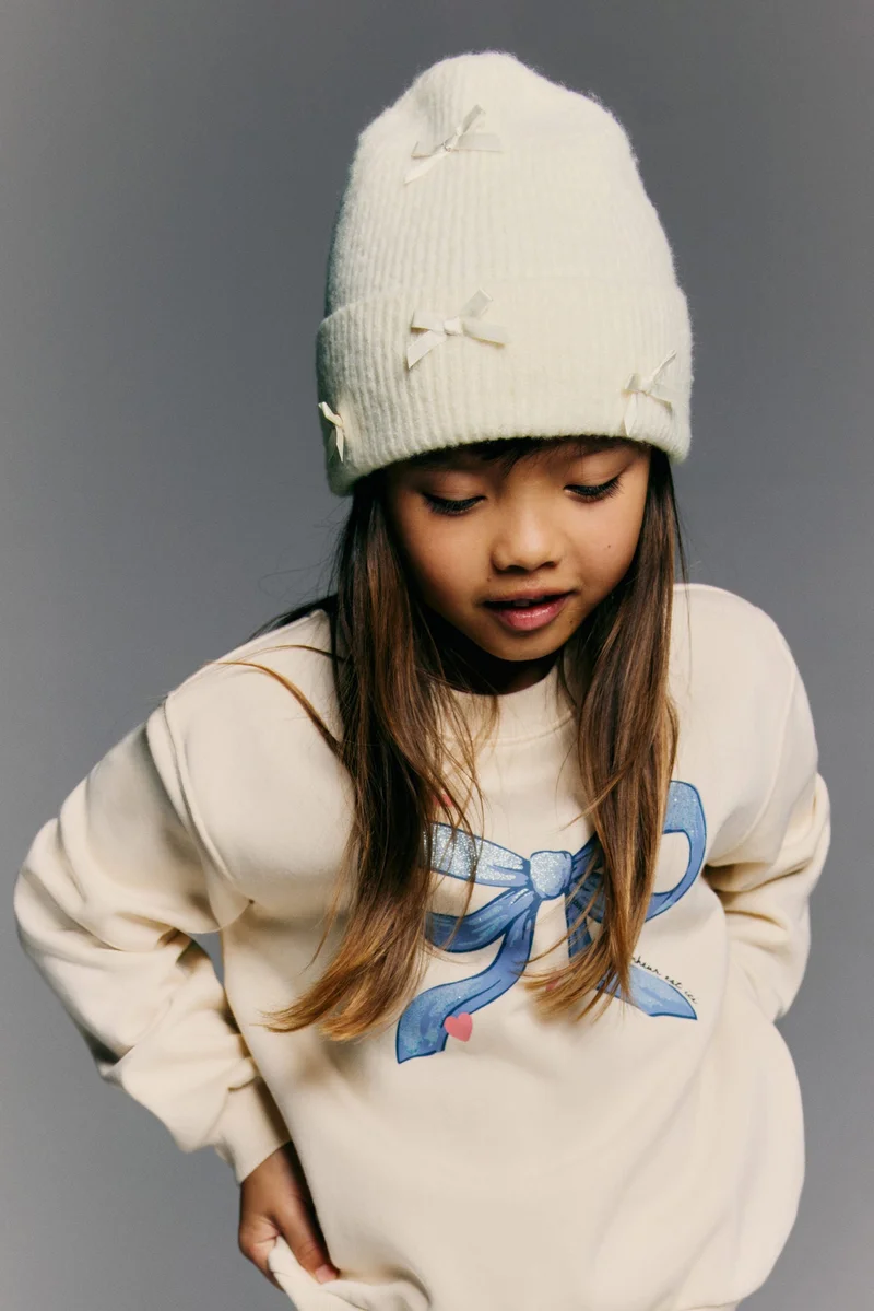 H&M Detailed rib-knit beanie