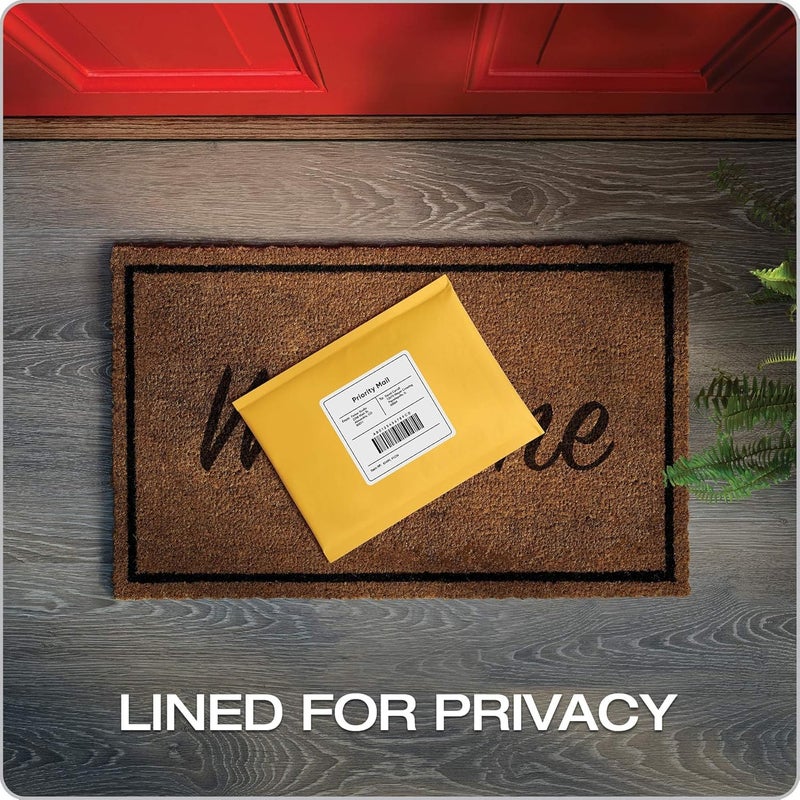 Quality Park Bubble Mailers, 6 x 9 Shipping Envelopes, Self-Seal, Durable Brown Kraft Padded Envelopes, Redi-Strip Peel Off Closure, 50 Per Box (QUA85755) (Pack of 4) - Image 3