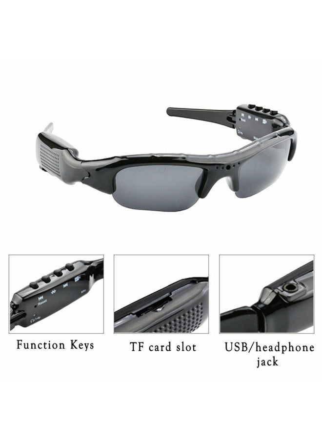 Generic HD 1080P Glasses Camera Polarized Lens Sports Sunglasses-Body Color:Black - Only Camera  - Image 3