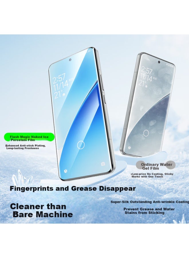 Smartdevil Screen Protector For Xiaomi 15 Pro/14 Pro, Tempered Soft Film Ultra Universal Xiaomi Full Coverage Ice Ceramic Film, Hd Anti-fingerprint Wear-resistant, 2 Pieces - Image 2