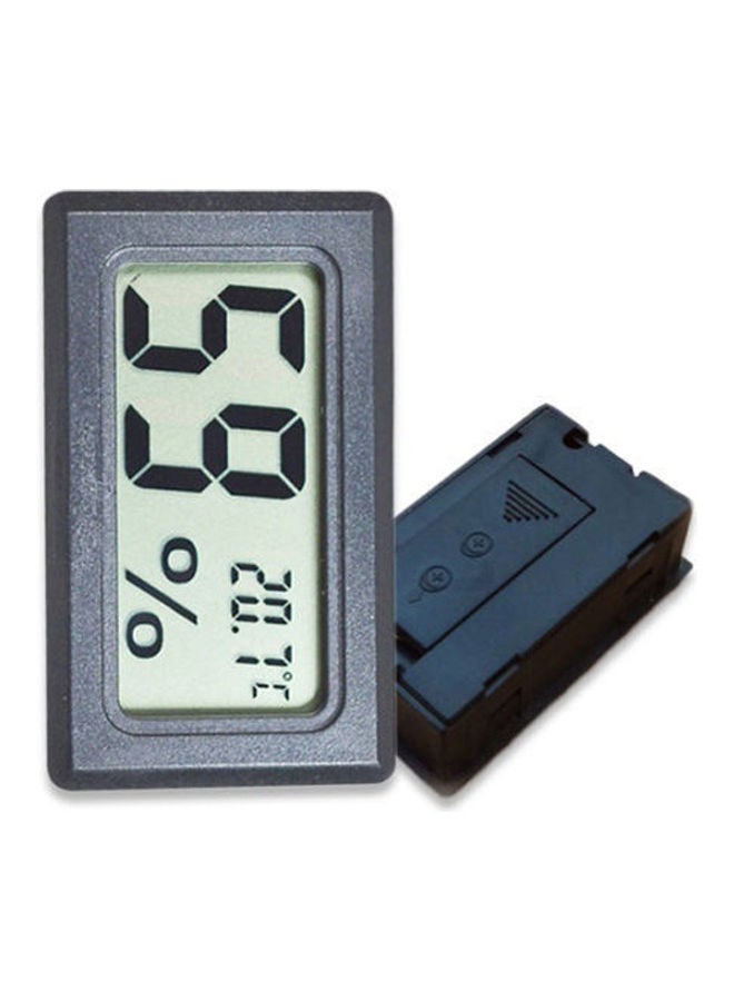 Alyashmac 5-Piece Digital LCD Temperature And Humidity Meter Set Black - Image 4