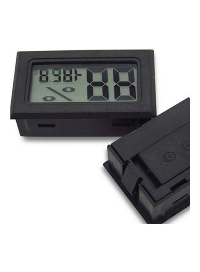 Alyashmac 5-Piece Digital LCD Temperature And Humidity Meter Set Black - Image 3