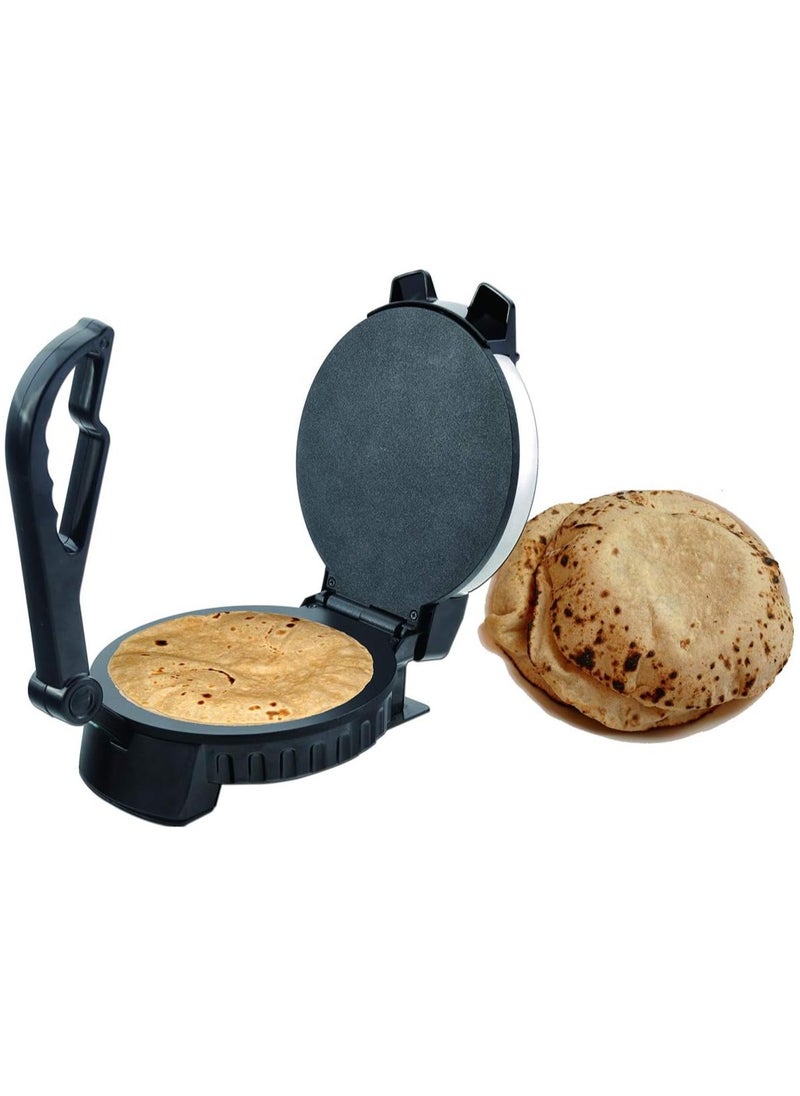 GENCOO - Electric Roti Maker Stainless Steel Non-Stick Chapathi Maker, 8 Inch - Image 1