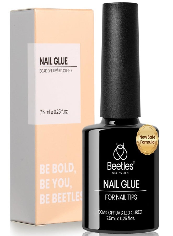 beetles Gel Polish جل طلاء الأظافر من بيتلز 9 في 1 لاصق جل الأظافر للأظافر الأكريليكية الشفافة، لاصق أظافر قوي يدوم طويلاً، جل أظافر أساسي مزهر، تركيبة جديدة آمنة، علاج ضوء U V - Image 1