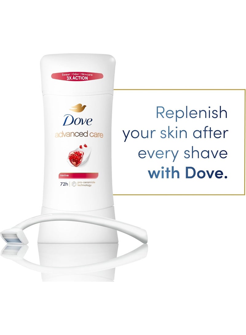 Dove Advanced Care Antiperspirant Deodorant, Revive 74gm - Image 3
