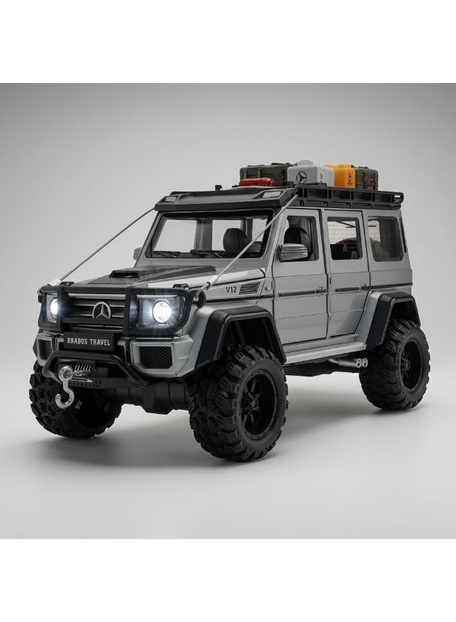 Toys R Us 1:22 Brabus G550 4x4 Edition – Diecast Alloy Car –Che Zhi SUV Model - Image 2