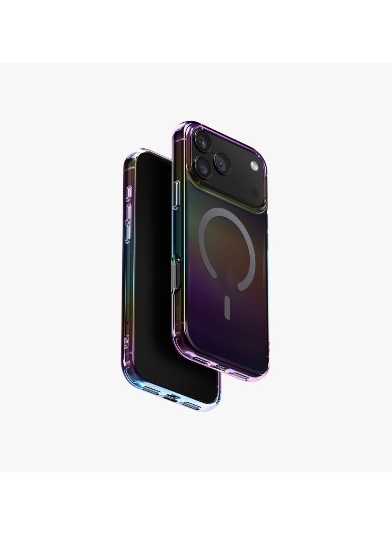 UNIQ iPhone 17 Protective Phone Cover (Midnight Quartz) | Slim & Shockproof | Matte Finish | Wireless Charging Compatible | iPhone 17 Pro Max Midnight Quartz
