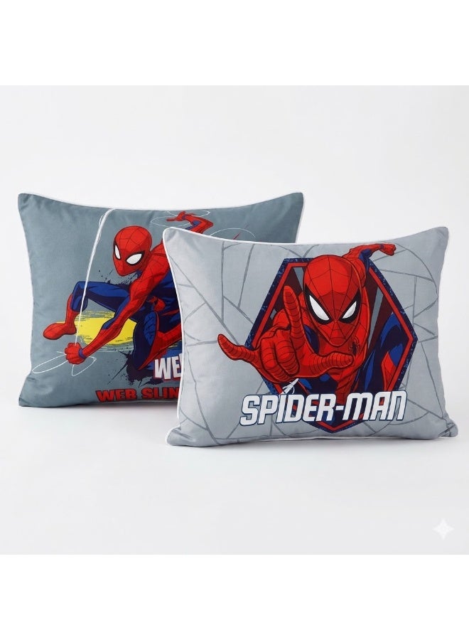 Cannon Kids Comforter Set, 3-Piece Toddler Bedding, Spider-Man, Reversible (180 x 240 cm) - Image 2