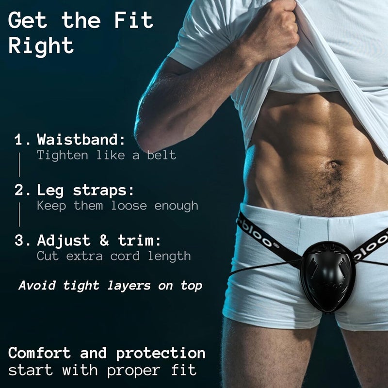 LO.BLOO Thai Cup 2.0 – Professional Athletic Cup for MMA, Muay Thai & Contact Sports | Engineered Performance Protection | Slim Lock Fit, Lightweight Freedom | Made in Sweden - Image 5