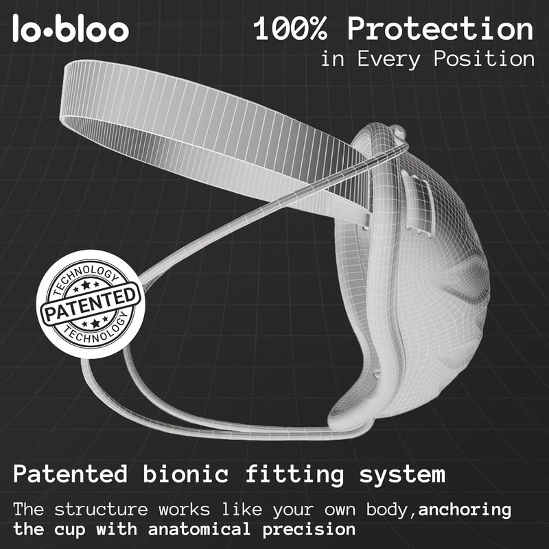 LO.BLOO Thai Cup 2.0 – Professional Athletic Cup for MMA, Muay Thai & Contact Sports | Engineered Performance Protection | Slim Lock Fit, Lightweight Freedom | Made in Sweden - Image 2