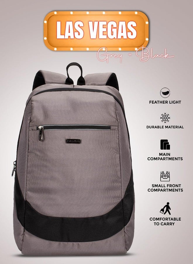 KILLER Polyester 15.6" Grey+Black Laptop Backpack - Image 2