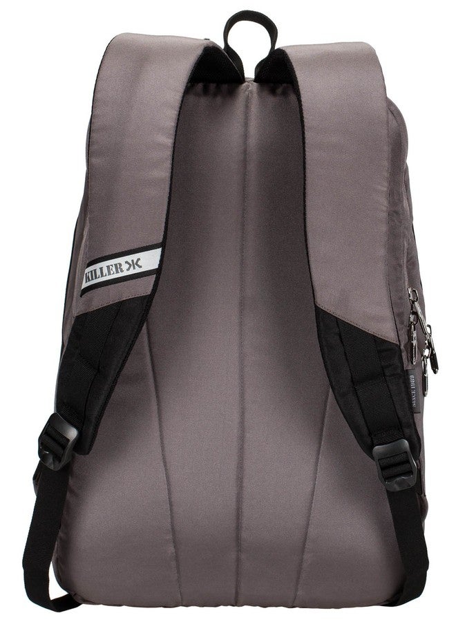 KILLER Polyester 15.6" Grey+Black Laptop Backpack - Image 5