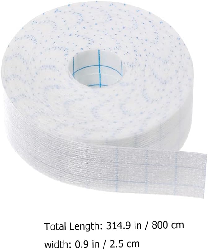 comfrt 1 Roll of Disposable Self- Adhesive Collar Protector Sweat Pads Neck Liner Hat Invisible Protectors Against Sweat Stain - Image 3