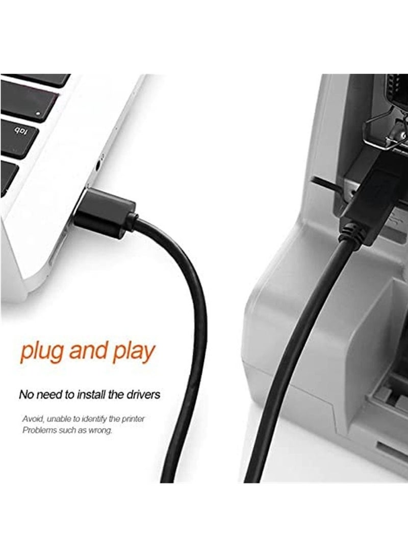 USB 2.0 Type A to Type B Male Printer Cable for Printers Scanner External HDD & More (3m) - Image 5