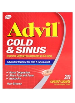 Advil Advil Cold & Sinus Caplet 20's  - Image 1