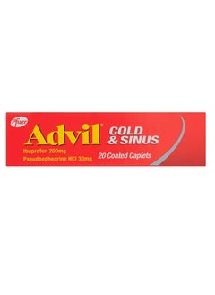 Advil Advil Cold & Sinus Caplet 20's  - Image 3