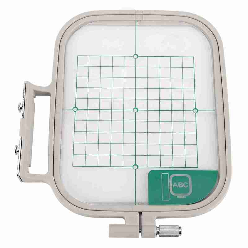 Embroidery Hoop Frame: High-quality Waterproof Durable Material, Clear Grid For Accurate Alignment, Adjustable Screw For Wide Fabric Types - Accessory For Brother Embroidery Sewing Machine NV500/NV500 - Image 1