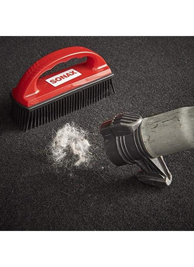 SONAX - Special Brush 1 Piece The Simplest And Fastest Solution To Remove Pet Hair And Fur From The Interior Of Your Car. Ergonomic Handle For Easy Use Item No. 04914000 - Image 1