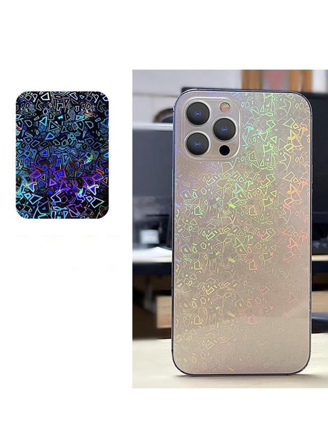 إيروريكس جراب لهاتف iPhone 12 مزود بملصق شفاف ملون وغطاء خلفي للهاتف مع فيلم جانبي - Image 2