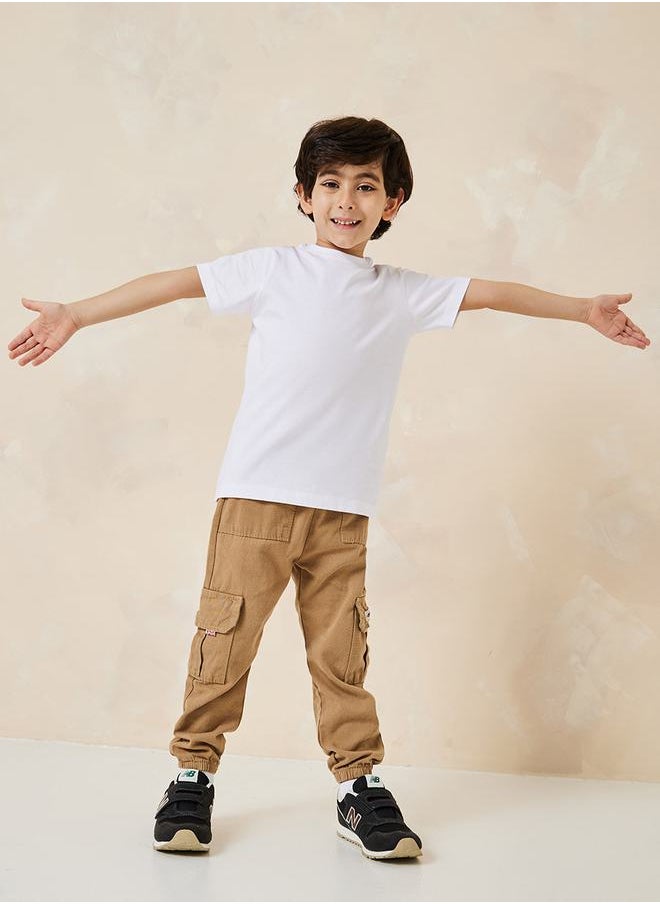 Styli - Solid Cotton T-Shirt - Image 1