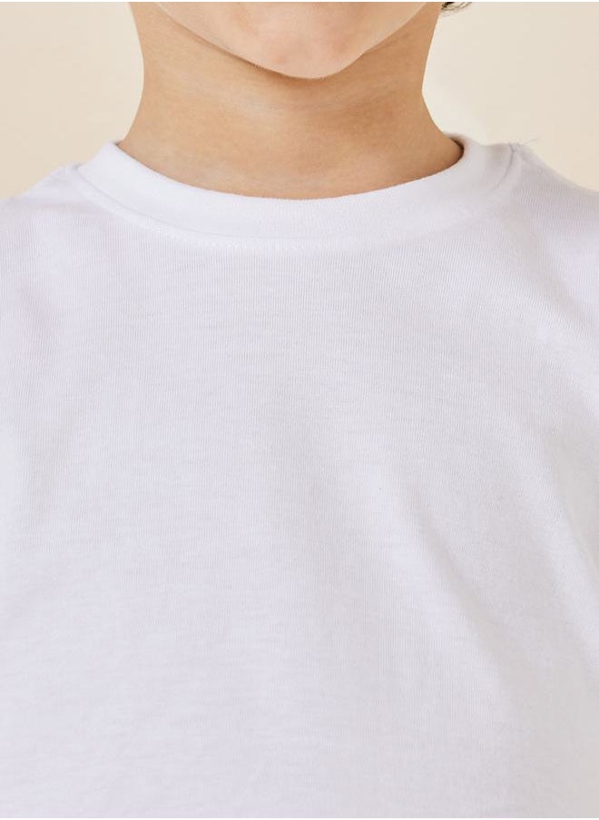 Styli - Solid Cotton T-Shirt - Image 1