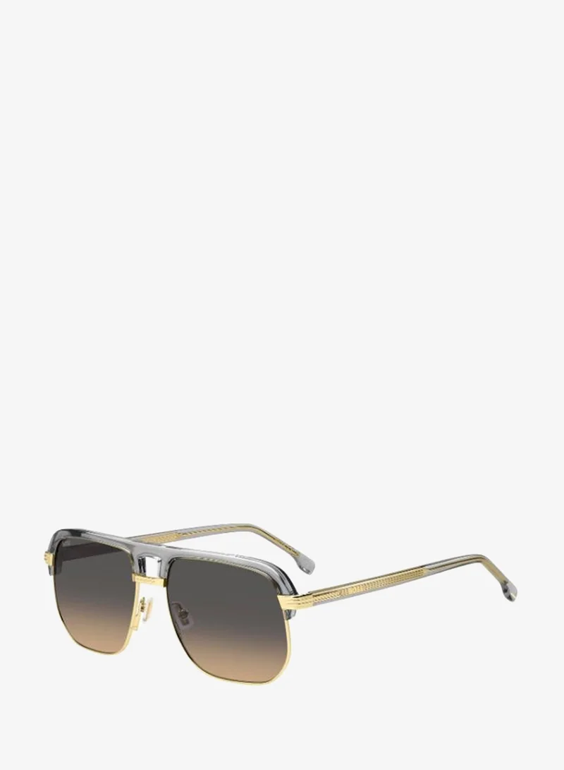HUGO BOSS Square Double Bridge Sunglasses Frames