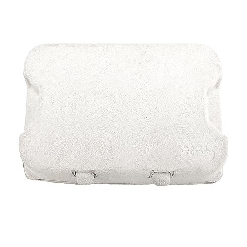 Henlay White Half Dozen Duck Egg Cartons – Holds 6 Jumbo Eggs – Blank Top for Custom Labels – Eco-Friendly Paper Pulp – Ideal for Farm Fresh or Backyard Eggs - 20 Pack - Image 3