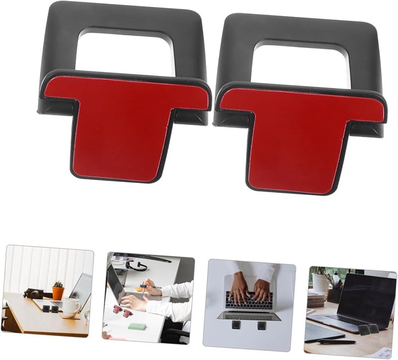 2pcs Folding Laptop Stand Bed Desk Riser for Notebook Computer Monitor - Image 4