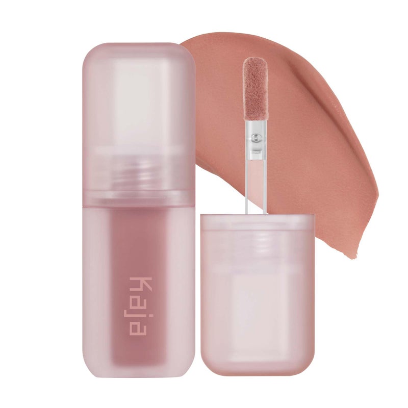 Kaja Multi-purpose Liquid Eyeshadow & Blush - Whipped Dream | with Cotton Seed Oil, 4 Shades, Buildable, Blendable, Airy Semi-matte Finish, 02 Meringue Pink, 0.17 Oz - Image 1