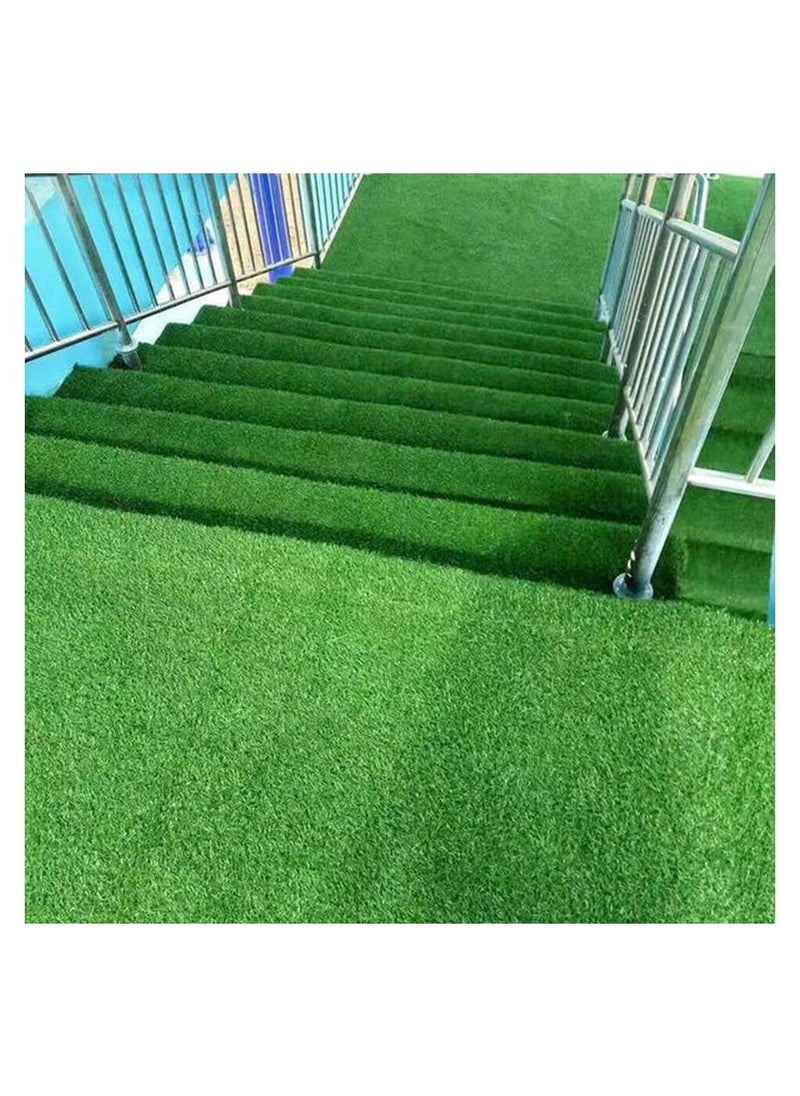LINGWEI Artificial Grass Carpet Fake Grass Carpet green 200x200cm  - Image 2