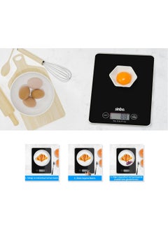Sinbo 4526 Black Kitchen Scale  - Image 1