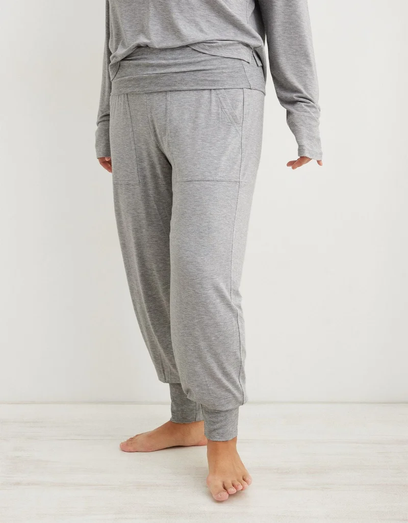 Aerie  Aerie Real Soft® Foldover Jogger for Women | Best Price UAE