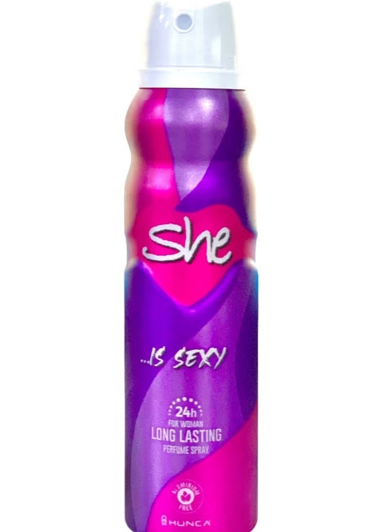 SHE is Sexy deodorant spray for women 150 ml