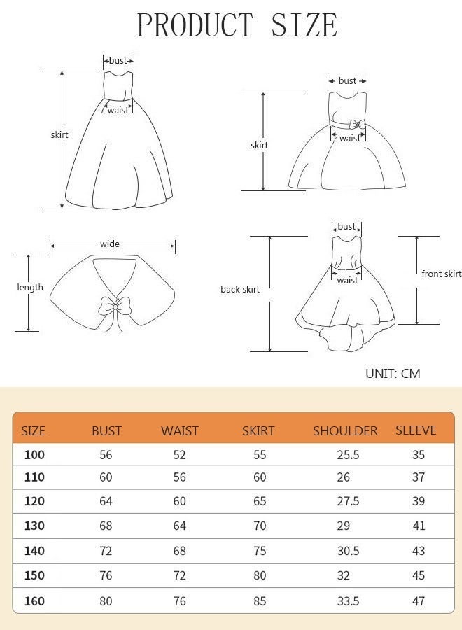 DUNISO Girls Dress, Sequins Tutu Dress, Sleeveless Flower Design Party Dresses With Tutu Skirt, Flower Girl Dresses for Toddler Princess Birthday Party - Image 4