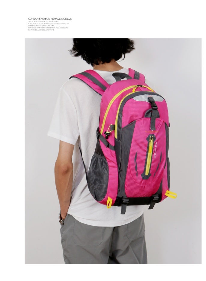 FLAMEHORSE Upgraded Mountaineering Bag Travel Backpack Outdoor Backpack Leisure Sports Bag Waterproof Backpack - Image 3