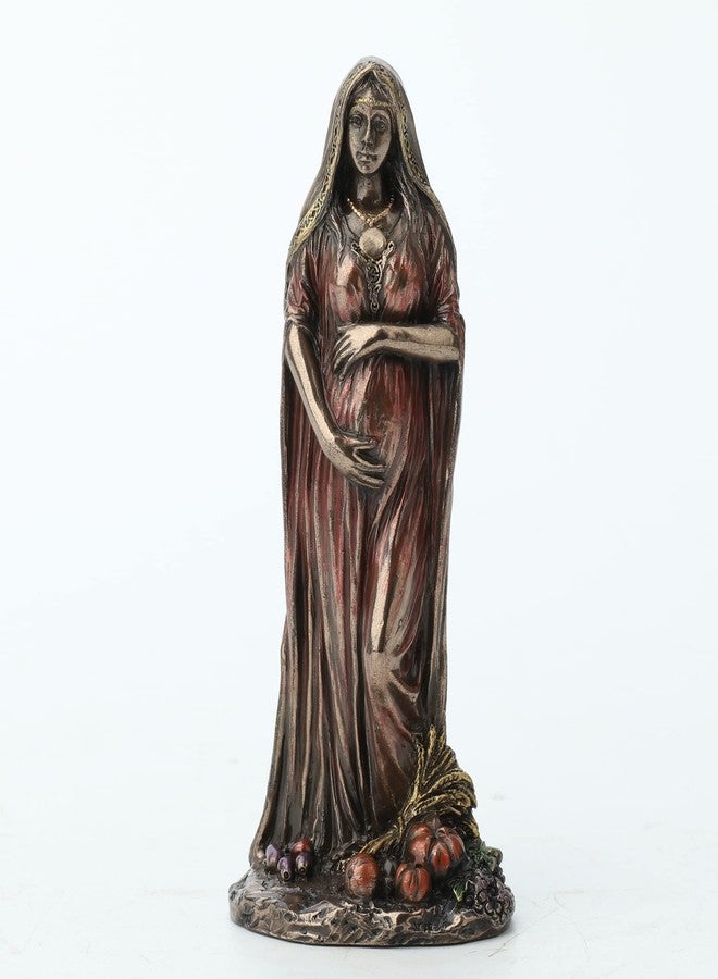 Veronese Design 4 1/8 Inch Triple Goddess The Mother Pagan Wicca Resin Sculpture Bronze Finish - Image 1
