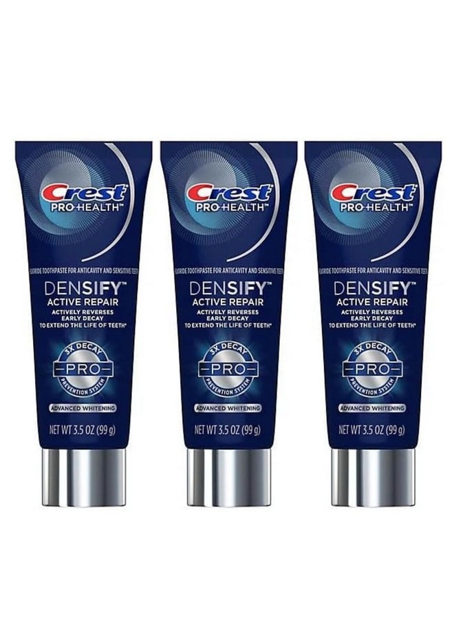 Crest Pro-Health Densify Toothpaste, Advanced Whitening, 3.5 Oz (Pack Of 3)  - Image 2